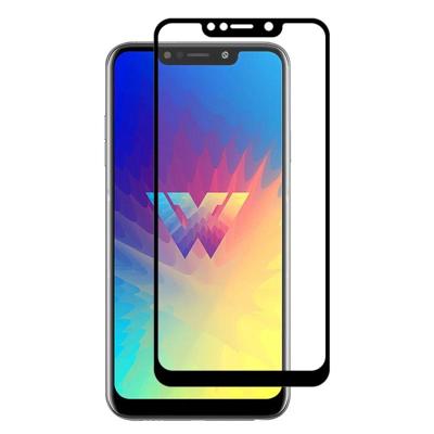 ENKAY Hat-Prins volledige lijm 0.26 mm 9H 2.5 D gehard glas volledige dekking film voor LG W10