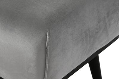 Kruk DKD Home Decor Zwart Grijs 70 x 50 x 42 cm