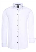 Italian Style - Heren Overhemd - Wit - Casual - Style-Italy - thumbnail
