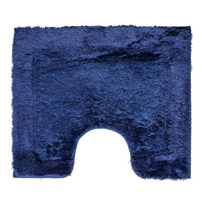 Wicotex toiletmat 60x50cm uni blauw Wicotex toiletmat 60x50cm uni blauw