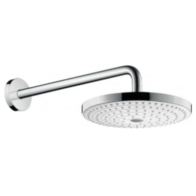 Hansgrohe Raindance Select S hoofddouche 240 2jet met douche-arm, wit/chroom Hansgrohe Raindance Select S hoofddouche 240 2jet met douche-arm, wit/chroom