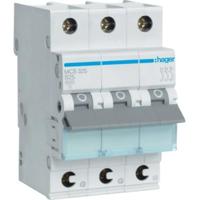 Hager MCS325 Zekeringautomaat 3-polig 25 A 400 V - thumbnail