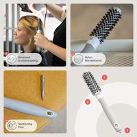 Olivia Garden Blowout Shine Brush White&Grey Ø20mm - thumbnail