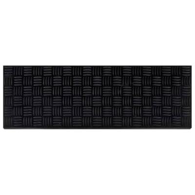 VidaXL Trapmatten 10 st 25x75 cm rubber