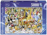 Ravensburger legpuzzel disney mickey als kunstenaar, 5000st. - thumbnail