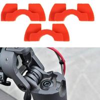 3 in 1 schokabsorptie schokbestendige staande handvat rubberen demper voor Xiaomi elektrische scooter (rood) - thumbnail