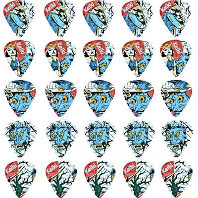 Ortega Keiki KPSR-25RF plectrum set 25 stuks Ortega Keiki KPSR-25RF plectrum set 25 stuks