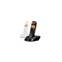 Draadloze telefoon Motorola S1202 Duo Zwart/Wit - thumbnail