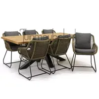 Tuinstoel Portofino olijf groen met Spectral 200 - thumbnail