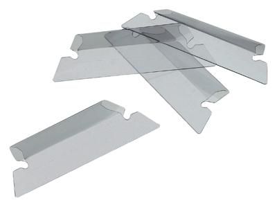 Ruiters voor Djois Euroflex hangmappen 50mm transparant 25 stuks Ruiters voor Djois Euroflex hangmappen 50mm transparant 25 stuks