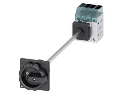 Belastbare scheidingsschakelaar Zwart 4-polig 16 mm² 63 A 690 V/AC Siemens 3LD34480TL51 Belastbare scheidingsschakelaar Zwart 4-polig 16 mm² 63 A 690 V/AC Siemens 3LD34480TL51