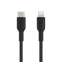 Belkin BOOSTCHARGE gevlochten USB-C naar Lightning kabel - thumbnail