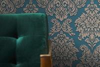 Livingwalls Metropolitan Stories blauw behang | 368985 - thumbnail