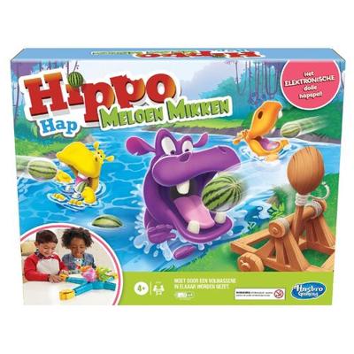 Hasbro Gaming Hippo Hap Meloen Mikken bordspel