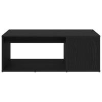 Salontafel Zwart eiken 90 x 67 x 33 cm Bewerkt hout - thumbnail