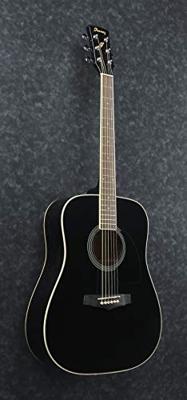 Ibanez PF15-BK dreadnought-model akoestische westerngitaar zwart