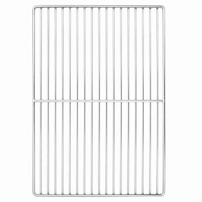 VidaXL Grillrooster zilver 47 x 32,5 cm roestvrij staal