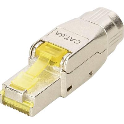 Digitus DN-93638 RJ45-inbouwmodule Module-steekprofiel CAT 6A 1 stuk(s) Digitus DN-93638 RJ45-inbouwmodule Module-steekprofiel CAT 6A 1 stuk(s)