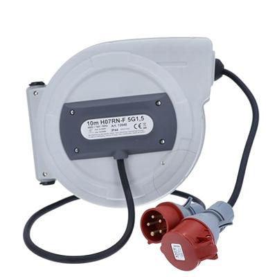 Schwabe Veerkabelhaspel Neopreen 400V CEE H07RN-F 5G2,5 IP44 15m - thumbnail