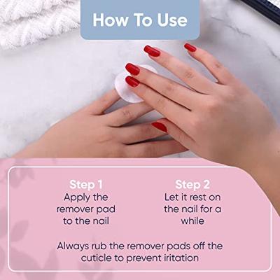 Herome 30 Nailpolish Remover Pads - Aceton vrij