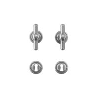 HDD Pro DEURKRUK PRO PETRA OM T+T INOX LOOK - thumbnail