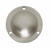 Intersteel Afdekplaatje voordeurknop - nikkel mat - thumbnail