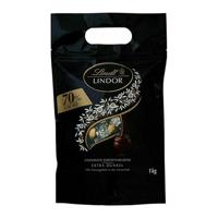 Lindt - Lindor Ballen Puur 70% - 1kg zak - thumbnail