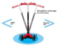 Jamara KickLight Scooter red - thumbnail