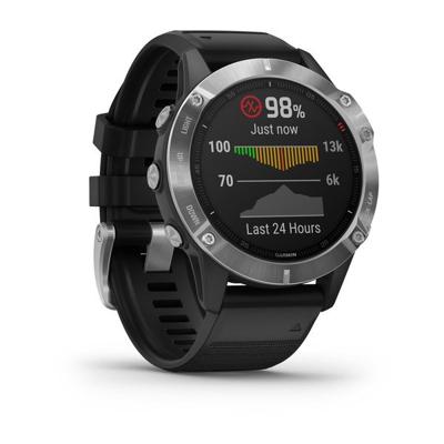 Garmin Fenix 6 GPS Sporthorloge 47 mm Standaard - Zwart