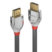 Lindy 37874 5m HDMI Type A (Standard) HDMI Type A (Standard) Grijs, Zilver HDMI kabel - thumbnail