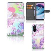 OnePlus Nord CE 5G | Telefoonhoesje | Met pasjeshouder | Bird - thumbnail