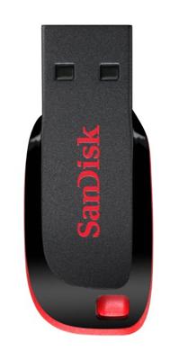 SanDisk Cruzer® Blade™ USB-stick 128 GB Zwart SDCZ50-128G-B35 USB-A 2.0 SanDisk Cruzer® Blade™ USB-stick 128 GB Zwart SDCZ50-128G-B35 USB-A 2.0