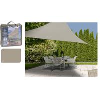 Zonnetent Ambiance Driehoekig Zand 3,6 x 3,6 x 3,6 m - thumbnail