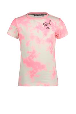 Moodstreet Meisjes t-shirt tie-dye - Sparkling roze Moodstreet Meisjes t-shirt tie-dye - Sparkling roze