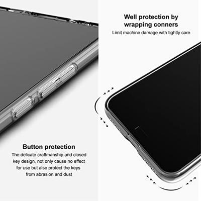Lunso - Samsung Galaxy A04s - TPU Backcover hoes - Transparant Lunso - Samsung Galaxy A04s - TPU Backcover hoes - Transparant