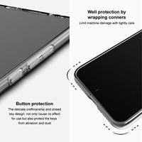 Lunso - Samsung Galaxy A04s - TPU Backcover hoes - Transparant - thumbnail