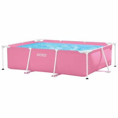 Zwembad Verwijderbaar Intex 220 x 150 x 60 cm Roze 1662 L Zwembad Verwijderbaar Intex 220 x 150 x 60 cm Roze 1662 L