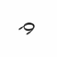 Kabel USB C Lenovo 4X90U90619 1 m Zwart - thumbnail