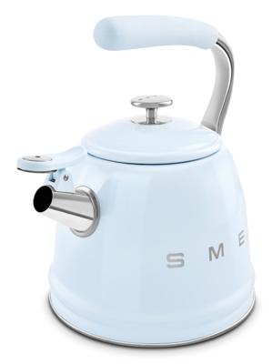 SMEG WKF01PB 50's Style Fluitketel - Pastel Blauw SMEG WKF01PB 50's Style Fluitketel - Pastel Blauw