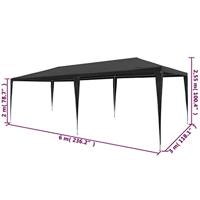 VidaXL Partytent 3x6 m pe antraciet - thumbnail
