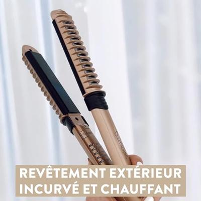 SAINT ALGUE Demeliss XCURLER 3965 - Professionele stijltang - Heat Back - Keramiek - 56 W - Goud SAINT ALGUE Demeliss XCURLER 3965 - Professionele stijltang - Heat Back - Keramiek - 56 W - Goud