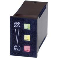 Bauser 824 12 V groen: ≥ 12 V, geel: < 12 V ≥ 11 V, rood: < 11 V - thumbnail