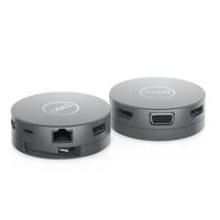 Dell USB-C mobiele adapter - DA310 dockingstation - thumbnail