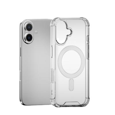 4Smarts Hybrid Case Ibiza Backcover Apple iPhone 16 Transparant Inductieve lading 4Smarts Hybrid Case Ibiza Backcover Apple iPhone 16 Transparant Inductieve lading