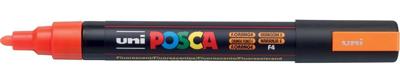 Uni POSCA paintmarker PC-5M, 1,8 - 2,5 mm, fluo oranje Uni POSCA paintmarker PC-5M, 1,8 - 2,5 mm, fluo oranje