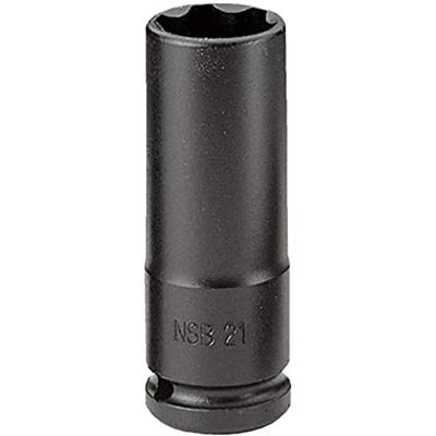 Facom lange impact doppen 1/2&apos; convex 32mm - NSB.32