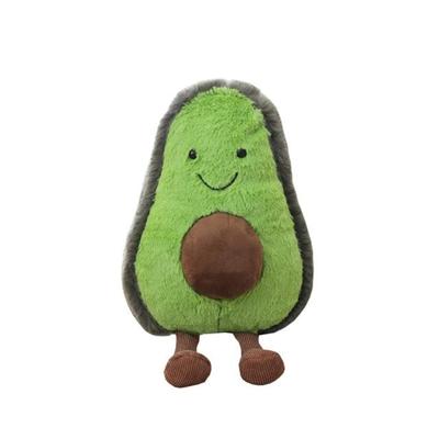 Schattige cartoon avocado pluche kussen speelgoed 22 ~ 45Cm avocado met voeten kinderen fruit avocado gevuld pluche kussen speelgoed cadeau voor kind