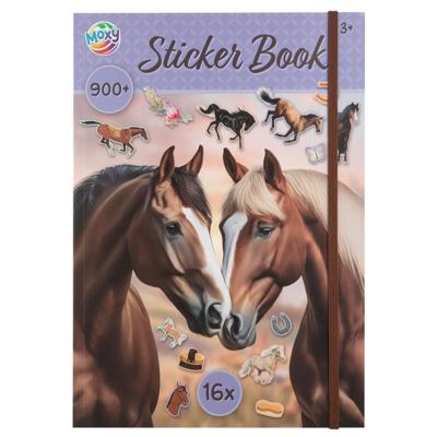 Moxy Horses Stickerboek A4 16 pagina&apos;s
