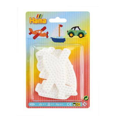 Hama strijkkralenbordjes voertuigen, 3st.