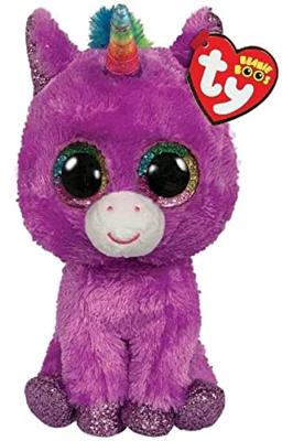 Ty Beanie boo&apos;s rosette unicorn, 15cm